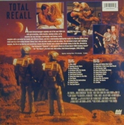 Total Recall Laserdisc back