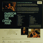 The Omega Man Laserdisc back