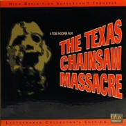 The Texas Chainsaw Massacre Laserdisc front
