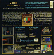 Joe Kane Laserdisc back