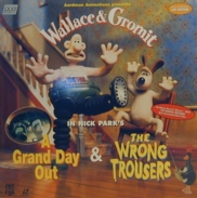 Wallace and Gromit Laserdisc front
