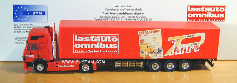 Das Last-Auto Pössneck / Truck-Grand-Prix / Lastauto Omnibus 70 Jahre Edition 1924 1994 Tests Technik Trends Das Nutzfahrzeug Magazin ETM Verlag Stuttgart Lastauto Omnibus