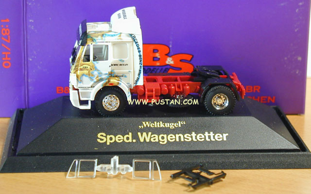 Sped. Wagenstetter Weltkugel / Mercedes-Benz in aller Welt / Mercedes-Benz AG München Wagenstetter