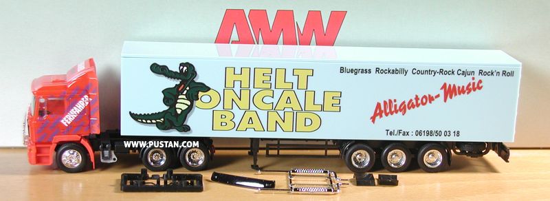 Alligator-Music Bluegrass Rockabilly Country-Rock Cajun Rock'n Roll HELT ONCALE BAND Fernfahrer Musikbox Alligator