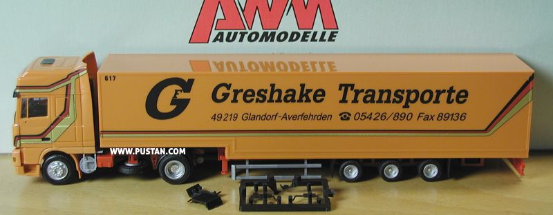 GF Greshake Transporte Glandorf Averfehrden 617 XF Super Space Cab Europas Numer One versichert? KRAVAG ...wo denn sonst? Greshake