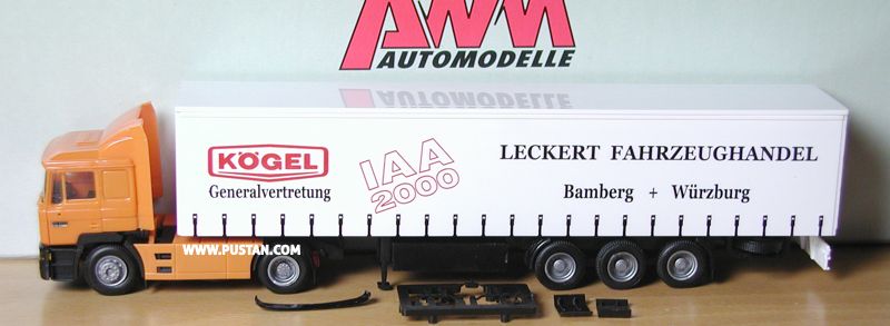Leckert Fahrzeughandel Bamberg + Würzburg IAA 2000 Generalvertretung Kögel 19.603 silent F2000 Ulm Leckert Kögel