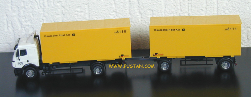1853 Craiss Jumbo 405 MV-BOX GRAAFF Fahrzeugwerk Lübtheen / Deutsche Post AG 58 8110 8111 Craiss