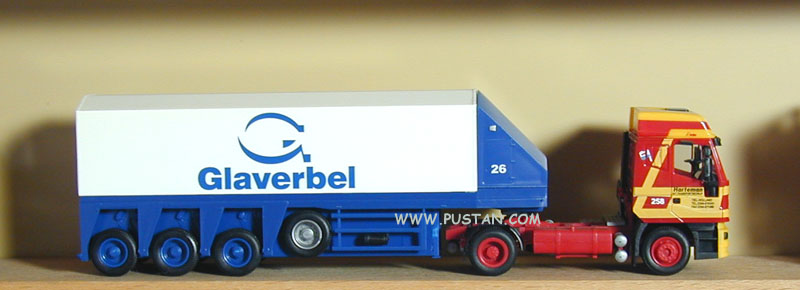 Harteman Int. Transportbedrijf B.V. Glastransport Tiel Holland 258 / Glaverbel 26 Harteman