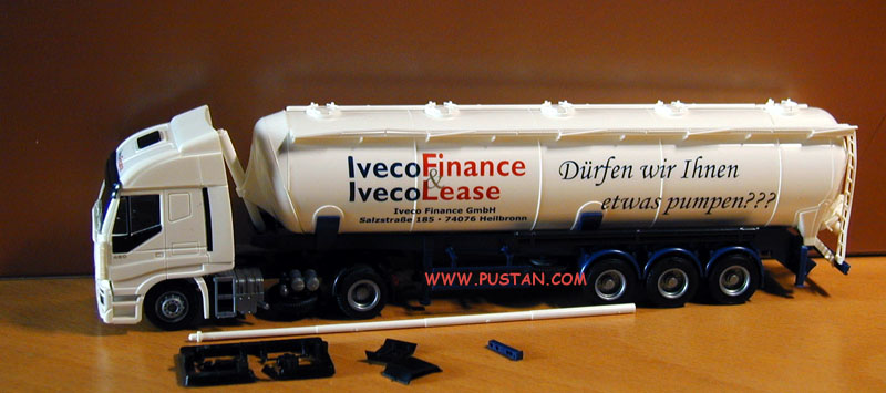 Iveco Werbemodell Dürfen wir Ihnen etwas pumpen??? Iveco Finance GmbH & Lease Heilbronn Iveco Werbemodell