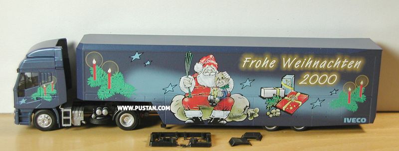 Iveco Frohe Weihnachten 2000 AWM Werbemodell Iveco