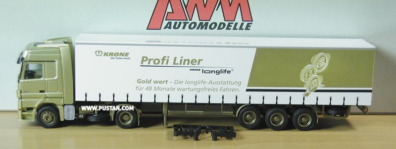 Krone Die Trailer Profis Profi Liner longlife Gold wert Ausstattung für 48 Monate wartungsfreies Fahren € £ 1850 V8 Krone