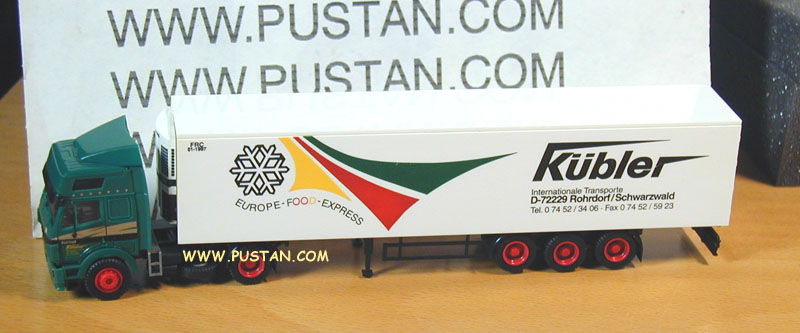 Kübler Internationale Transporte Rohrdorf Schwarzwald / Europe-Food-Express FRC / 1850 Euro 3 Kübler