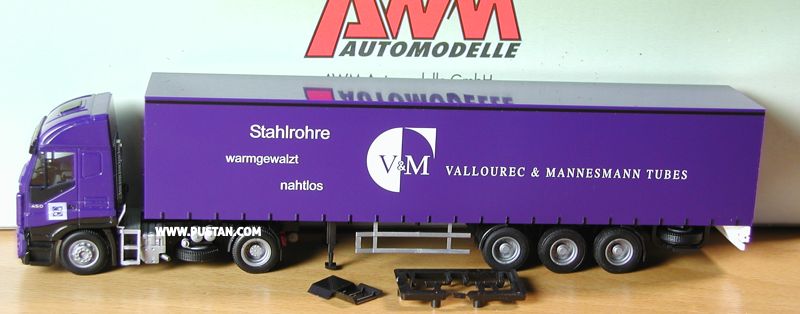 RKI 450 V&M Vallourec & Mannesmann Tubes Stahlrohre warmgewalzt nahtlos Rheinkraft International GmbH fährt für Rheinkraft