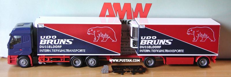 UDO BRUNS Düsseldorf Intern. Tiefkühltransporte Thermo King FRC Bruns