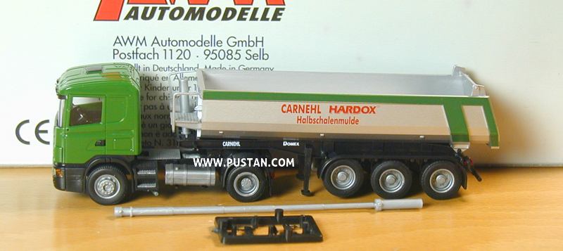 124L 420 Carnehl Domex Hardox Halbschalenmulde Carnehl