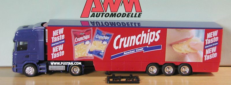 Bahlsen Crunchips American Cream NEW Taste x-cut 144L 460 Thermo King SMX Bahlsen