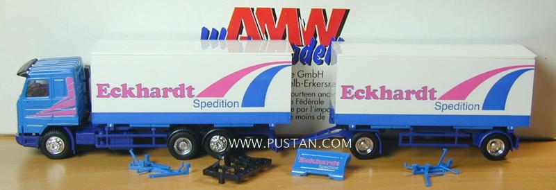 Eckhardt Spedition Stuttgart belastbar ~ no problem 113M 400 AMW Werbemodell Eckhardt