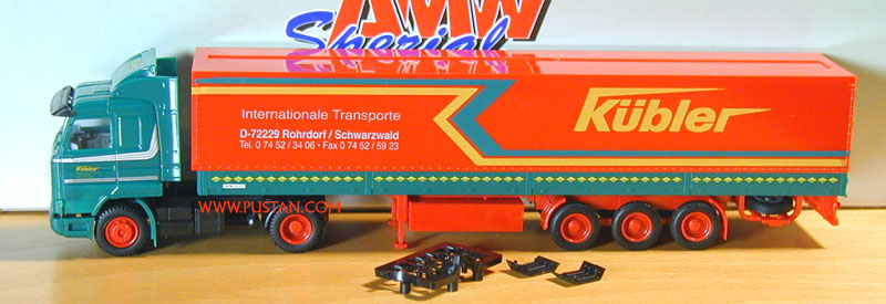 Kübler Internationale Transporte Rohrdorf Schwarzwald Wackenhut 143M 500 Kübler