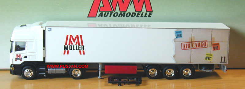 Müller Austria Top Quality Transport www.muellertransporte.at FRC Thermo King SLX 200 AIR CARGO LHR VIE NYC MEL Par Avion Air Mail Müller