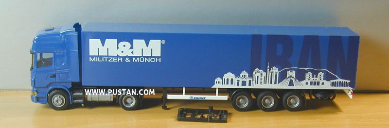 M & M ® Militzer & Münch IRAN Connecting Worlds R500 V8 KRONE M&M