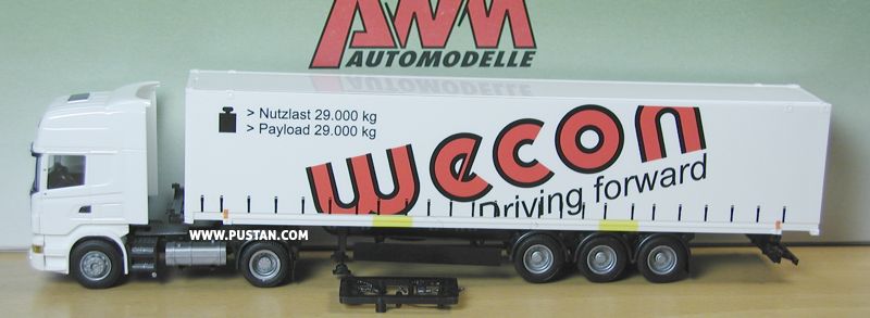 wecon Driving forward Nutzlast Payload 29.000 kg R500 V8 Wecon