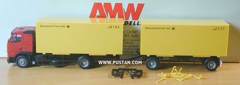 FH12 380 Deutsche Post AG 58 8104 7777 / MV-BOX GRAAFF Fahrzeugwerk Lübtheen Deutsche Post