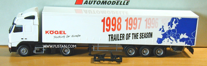 FH12 380 Kögel Trailer of the Season 1998 1997 1996 199 Trucking for Europe Kögel