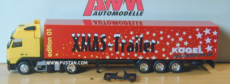 FH16 520 Kögel edition 01 Mit Sicherheit ans Ziel XMAS-Trailer Kögel