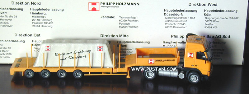 Philipp Holzmann Aktiengesellschaft Frankfurt am Main / Rebs-Druck Werbemodell P. Holzmann