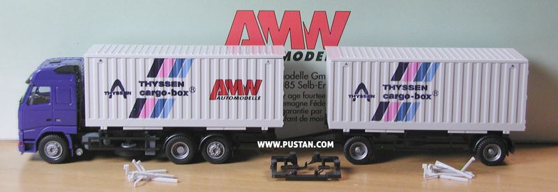 FH12 380 THYSSEN cargo-box ® AMW Automodelle Thyssen
