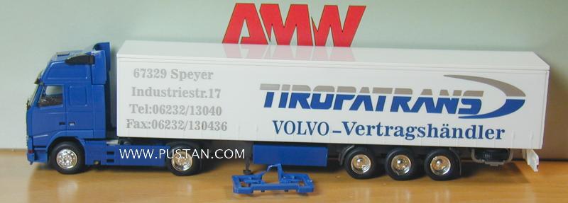 Tiropatrans Volvo Vertragshändler Internationale Spoedition Speyer FH12 520 Kögel Ulm Tiropatrans