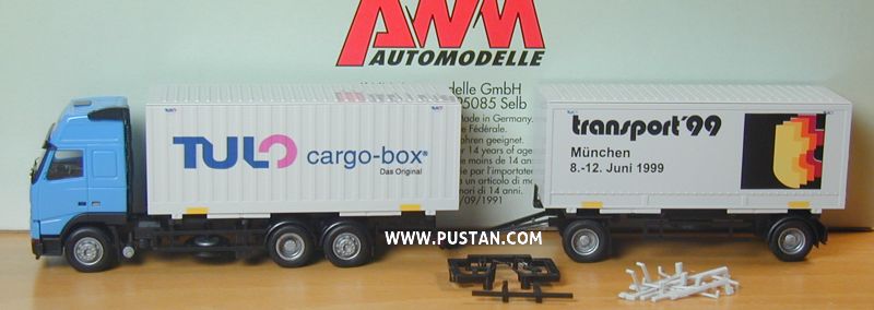 FH12 420 TULO cargo-box combi-box ® Das Original transport '99 München Juni TULO