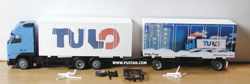 FH12 420 TULO cargo-box ® Weihnachten 2001 120 Stück Auflage AWM Werbemodell TULO