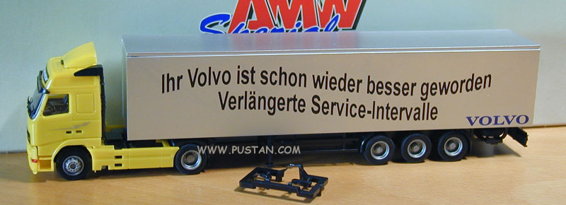Ihr Volvo ist schon wieder besser geworden Volvo Werbemodell