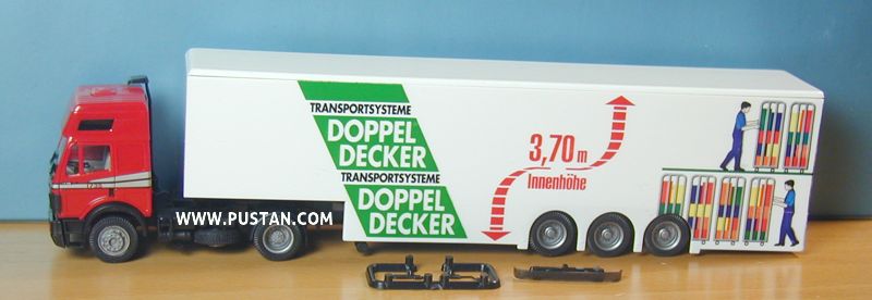 Transportsysteme Doppel Decker Weinstadt EDD 30 WN-DD 442 3,70m Innenhöhe EMONS Schober Transport WILSON Double Deck Trailers Long Vehicle 1735 Doppel Decker