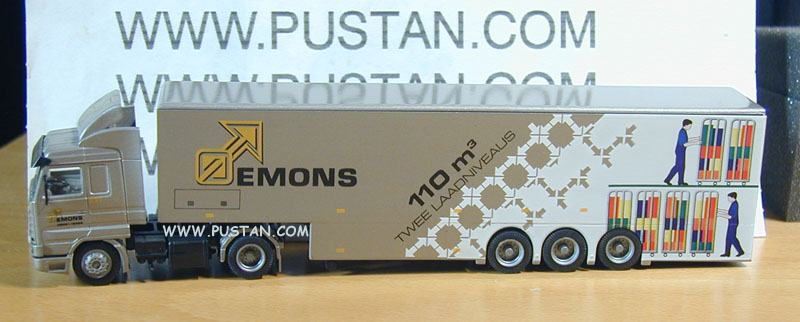 143M 500 EMONS Transport Milsbeek NL BB-SH-08 237 110m³ Twee Laadniveaus Emons