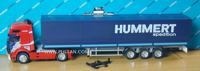 Hummert Spedition Maxstar Truck-Driver Dieter Trucker sind Partner Bielefeld 1831 Mercedes-Benz Werbemodell Hummert