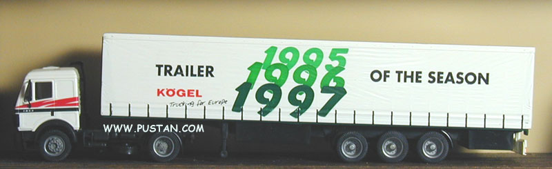 Kögel Trailer of the season / Trucking for Europe / 1995 1996 1997 Kögel