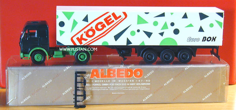 Kögel Euro Box Werbemodell Ulm Kögel