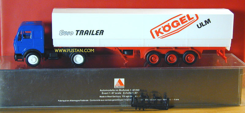 Kögel Euro Trailer Werbemodell Ulm Kögel