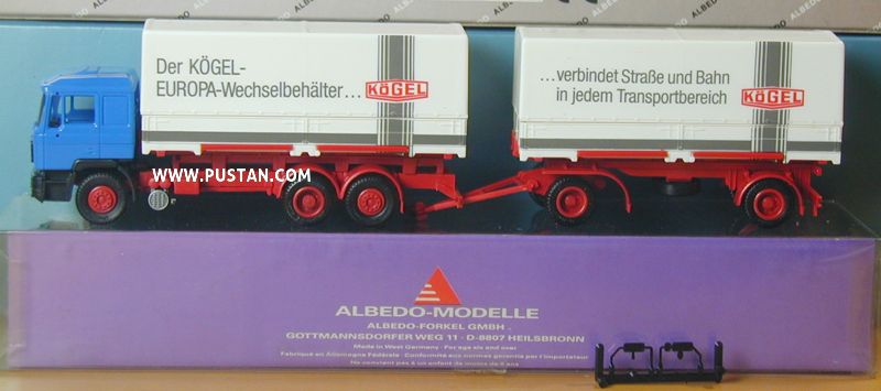 Der Kögel EUROPA Wechselbehälter ... verbindet Straße und Bahn in jedem Transportbereich Kögel
