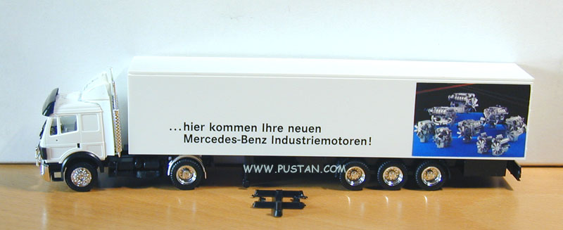 ...hier kommen Ihre neuen Mercedes-Benz Industriemotoren! Mercedes-Benz