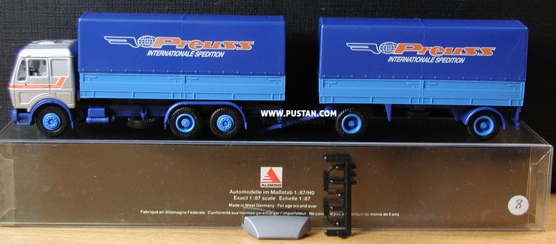 Preuss Werbemodell Internationale Spedition Preuss