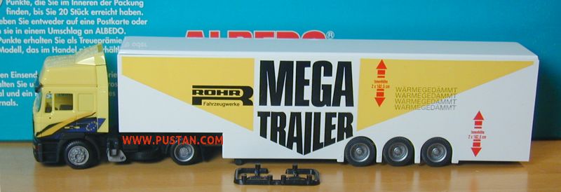 ROHR Fahrzeugwerke Mega Trailer Wärmegedämmt Innenhöhe 2x 182,5cm ROHR