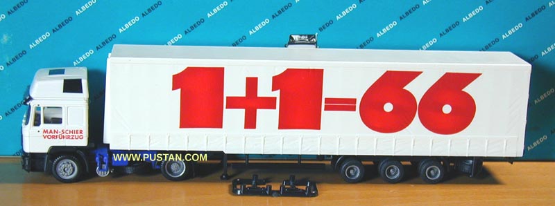 1+1=66 MAN SCHIER Vorführzug Wir machen Güter schneller Hövelhof Schier
