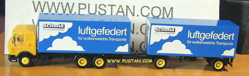 Schmid CH Wettingen luftgefedert für wolkenweiche Transporte Schmid