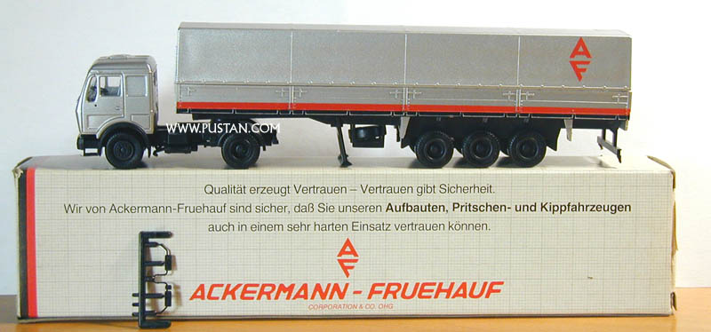 Ackermann Fruehauf AF Qualität erzeugt Vertrauen - Vertrauen gibt Sicherheit. Wir von Ackermann-Fruehauf sind sicher, daß Sie unsere Aufbauten, Pritschen- und Kippfahrzeugen auch in einem sehr harten Einsatz vertrauen können. Ackermann