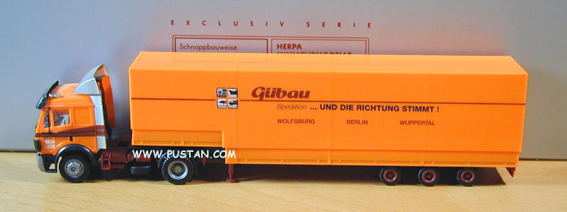 Gübau Spedition GmbH 1735 ...und die Richtung stimmt! Wolfsburg - Berlin - Wuppertal Gübau