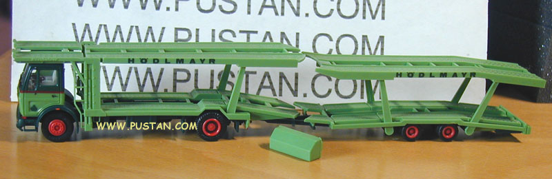 Herpa 806036 DB-Zugmaschine Autotransporter 2a/2a Grün Hödlmayr Austria Hödlmayr