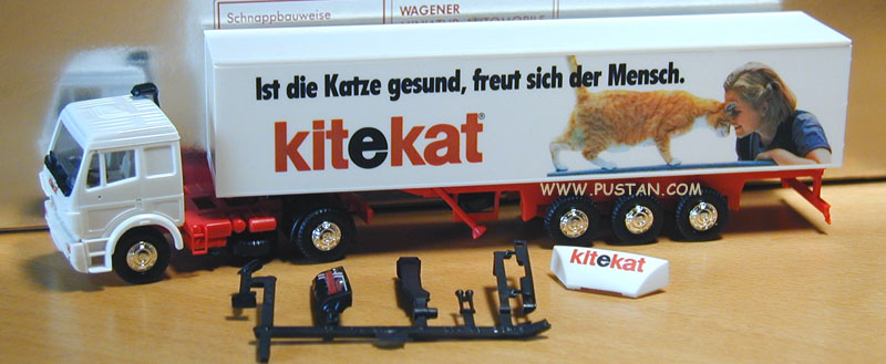 kitekat® Ist die Katze gesund, freut sich der Mensch. / Hartmann Spedition / Schlüter kitekat